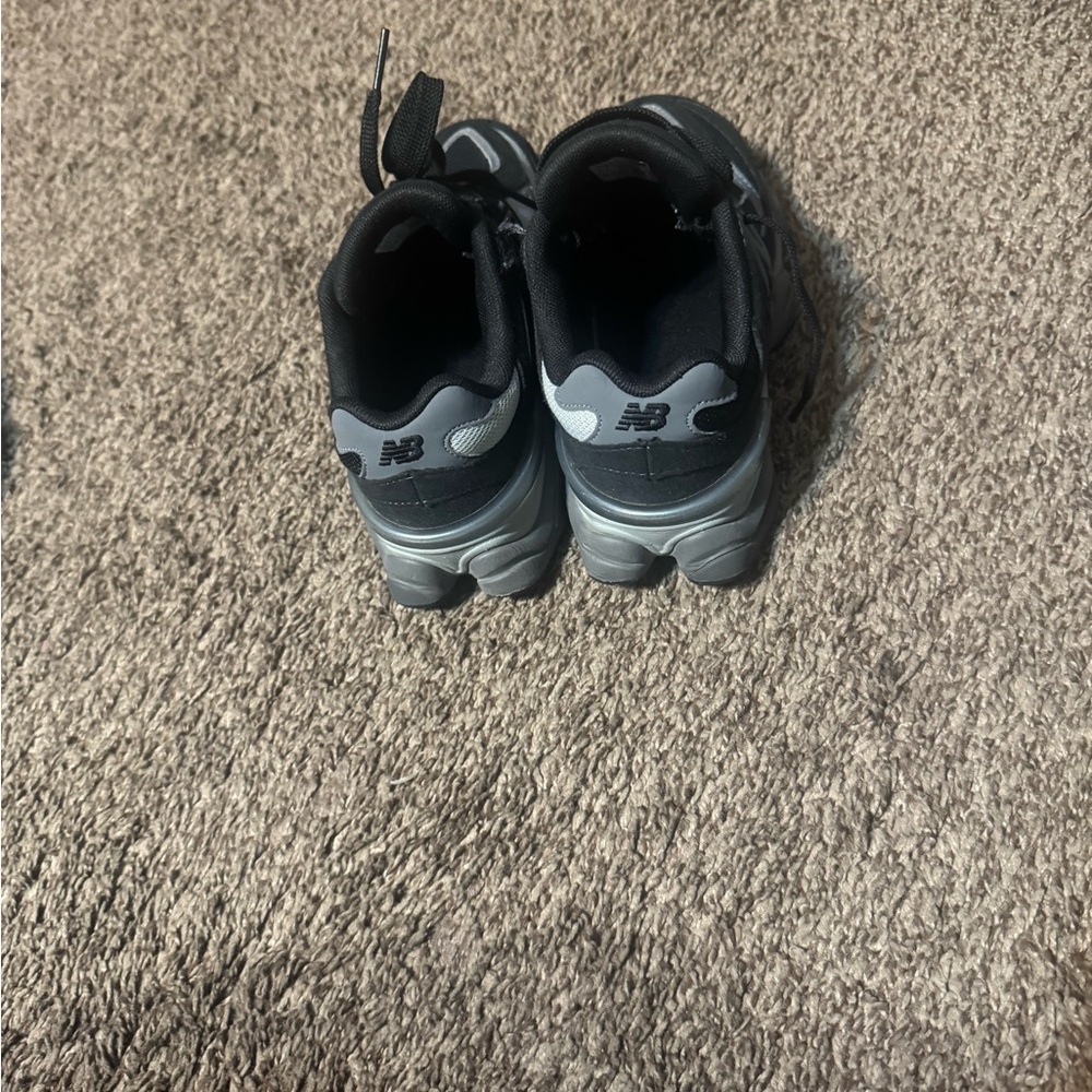New Balance Charcoal and Black Athletic Shoes